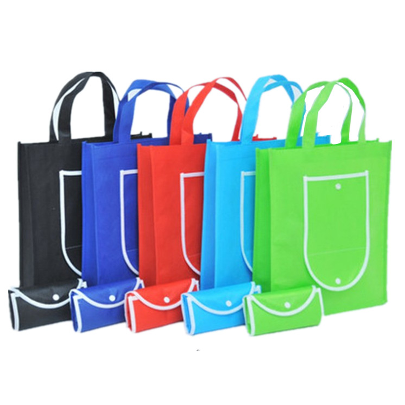 Customize Logo Reusable Tote Non Woven Shopping Bag for Promotion