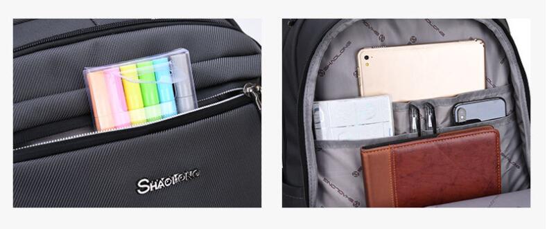 small pocket antitheft laptop backpack