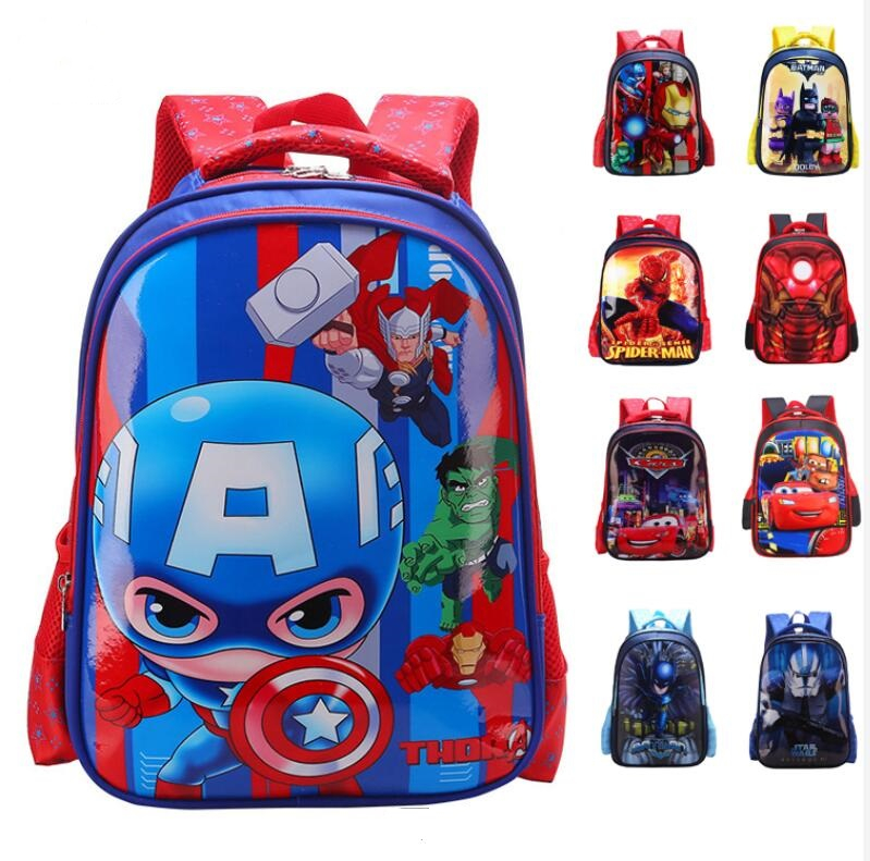 3D Cartoon Schoolbag Book Bag for Kidergarden Kids