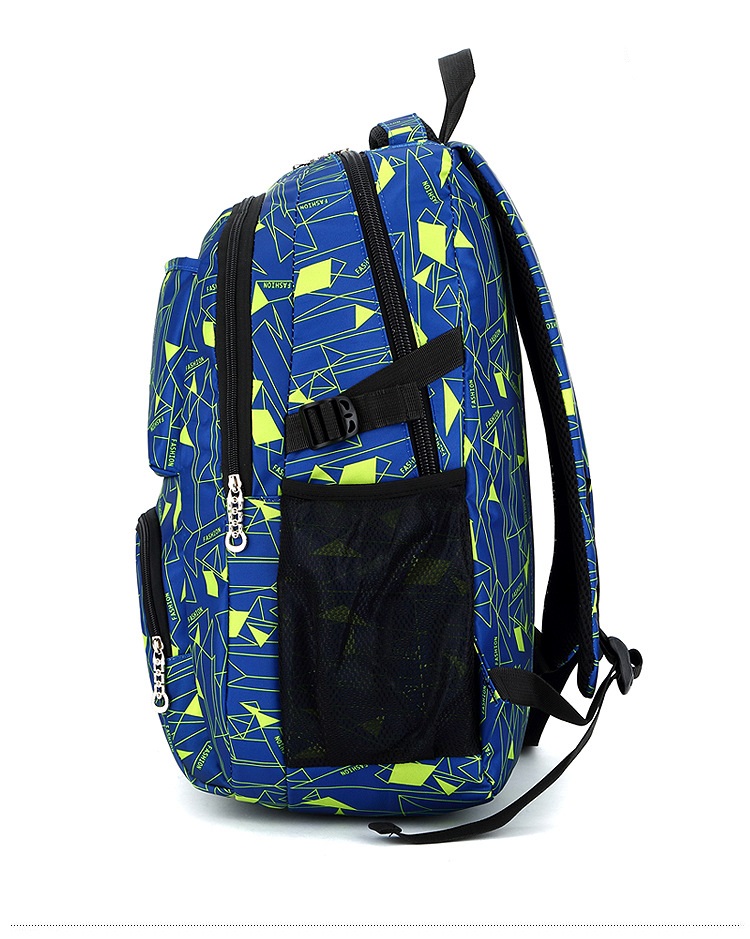 side view of outdoor backpack