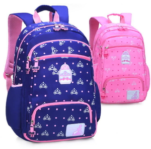 Wholesale Light Weight Gilrs Student Book Bag Backpack for College