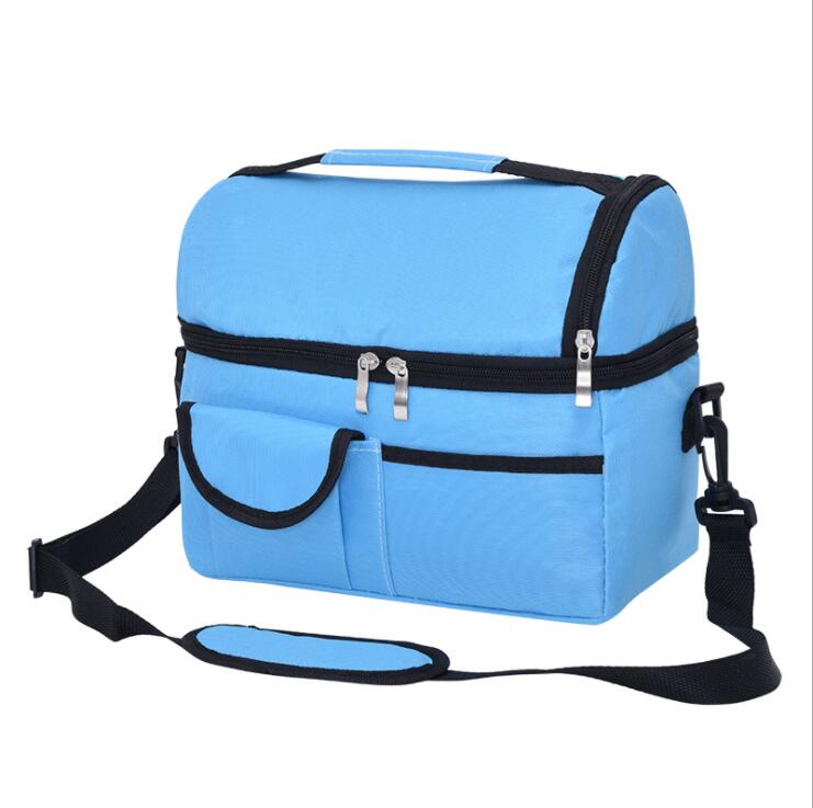 blue Thermal lunch bag