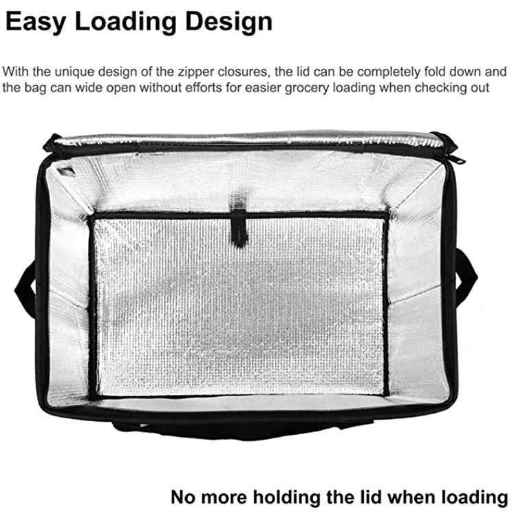 thermal delivery food cooler bag