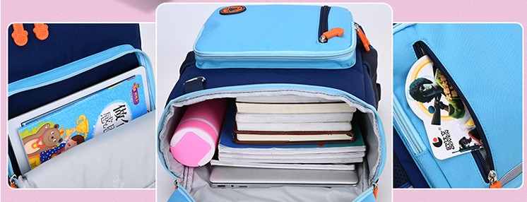 opening new style school backpack bag for kids 2