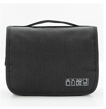 Portable Travel Toiletry Bag Organizer with Hanging Hook for Women