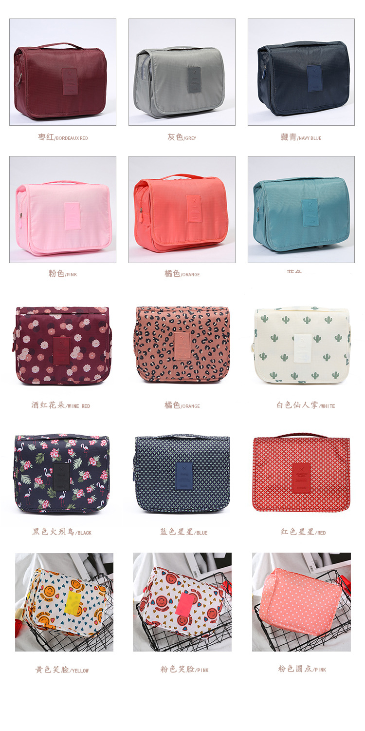 colors of hanging makeup bag cosmetic bag