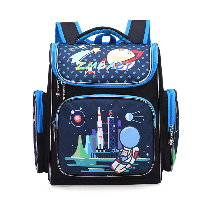 blue high quality School Book bag for Kidergarden Kids