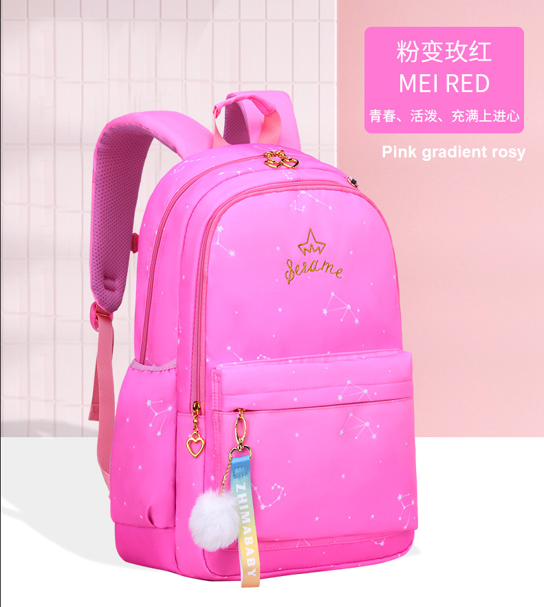 Graduate Color of school backpack bag for school girls