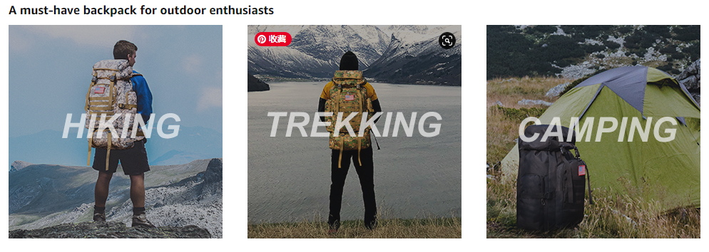hiking backpack