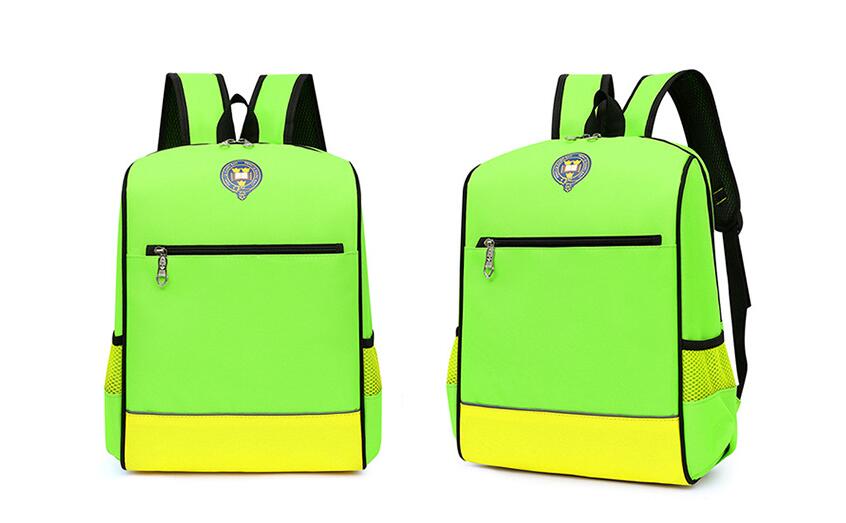 color display 5 of Custom logo kids school bag