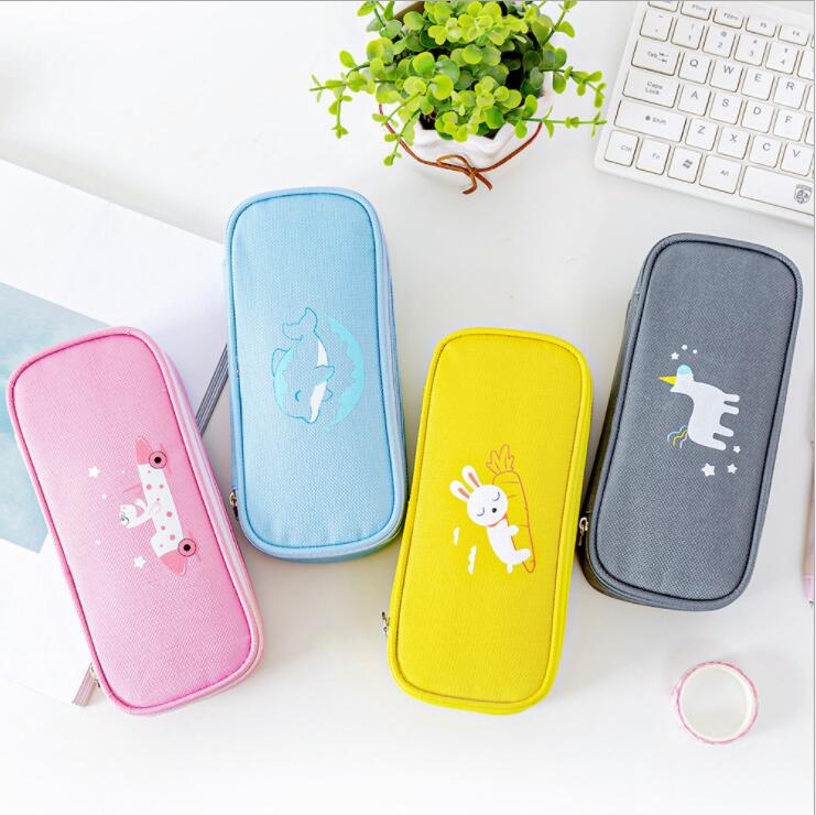 OEM student stationery pen pencil case for