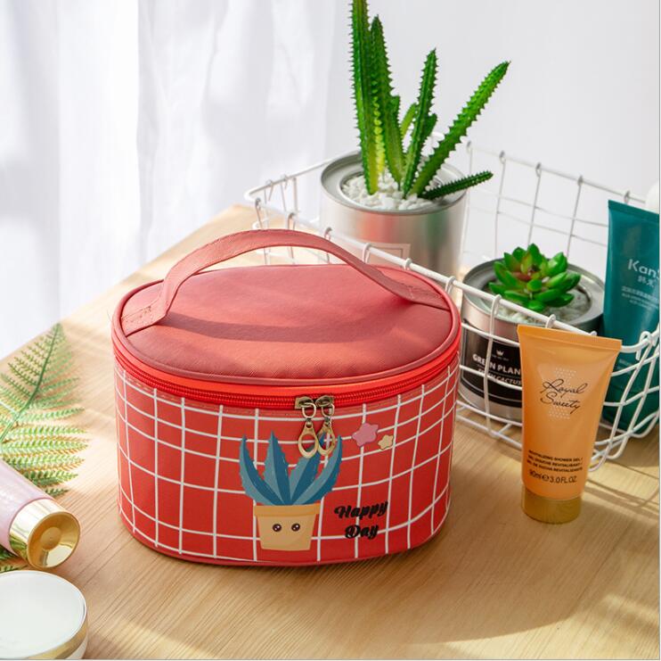 Waterproof Travel PU Makeup Case Toiletry Bag Organizer