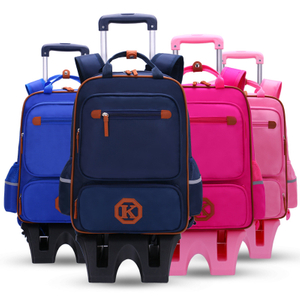 Customize Kids Rolling School Backpack Bag for Primary school