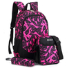 3 in 1 Backpack Set with Pencil Bag Sling Bag for College Student