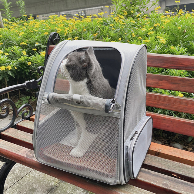 Wholesale Portable Pet Carrier Backpack Bag for Dog Cat Pet Carrying Bag Pet Cage