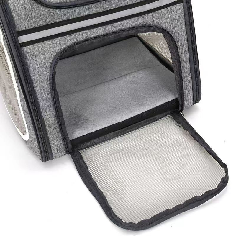 ODM Portable Pet Carrier Backpack Bag for Dog Cat Pet Carrying Bag Pet Cage