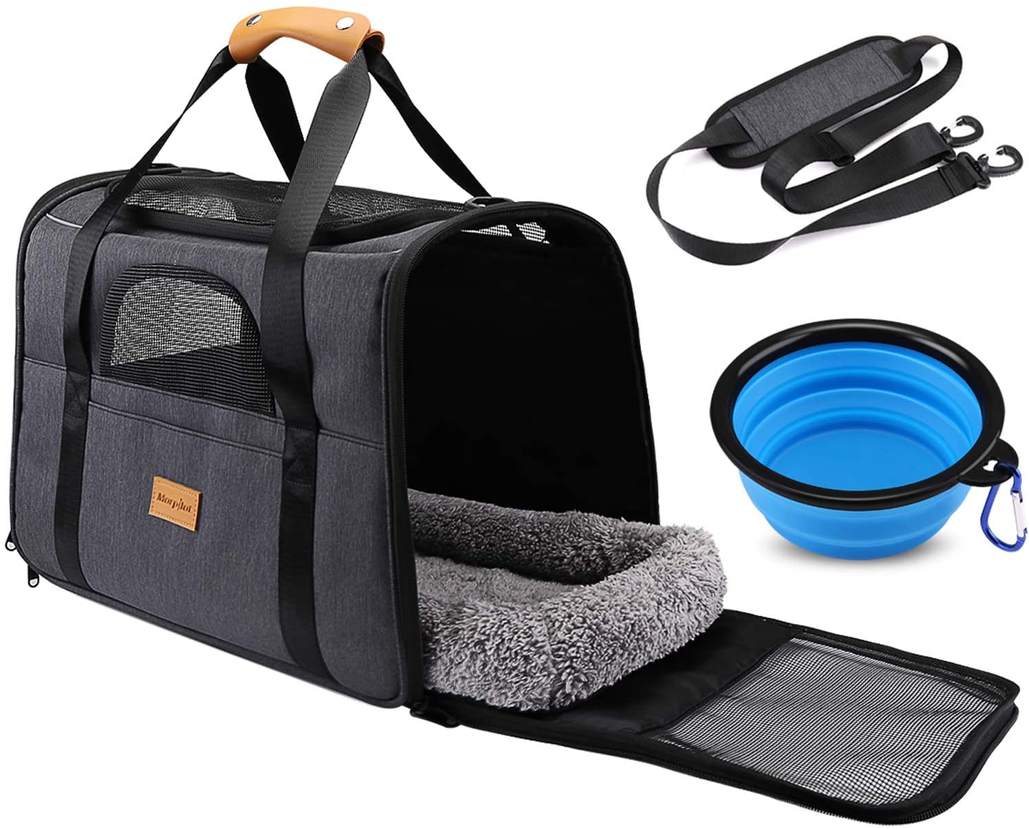 Wholesale Foldable Portable Pet Carrier Bag for Outdoor Travel Pet Dog Cat Carrying Bag
