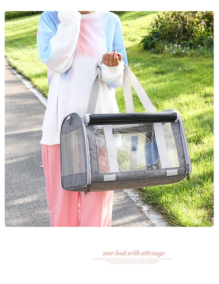 portable pet carrier bag
