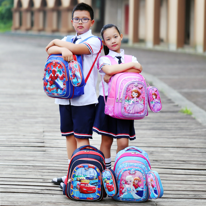3D Kids school bag set