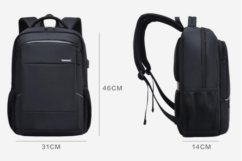 size of multifunctional computer backpack