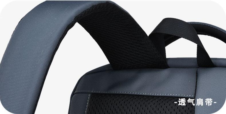 shoulder strap of computer backpack bag