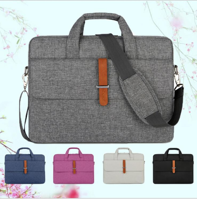 Factory Wholesale Waterproof 15inch Business Computer Shoulder Bag 