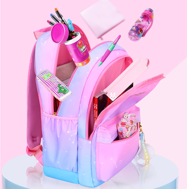 opening view of School Backpack Bag for Middle School Girls