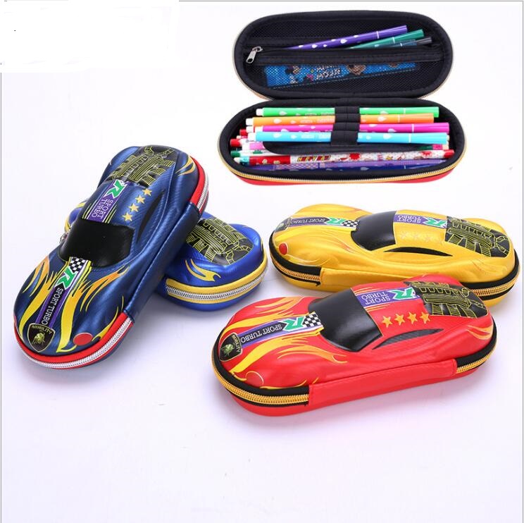 Car Design EVA 3D Pencil Box