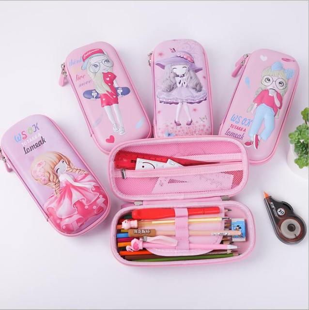 Custom EVA 3D Cartoon Pen Box for Student