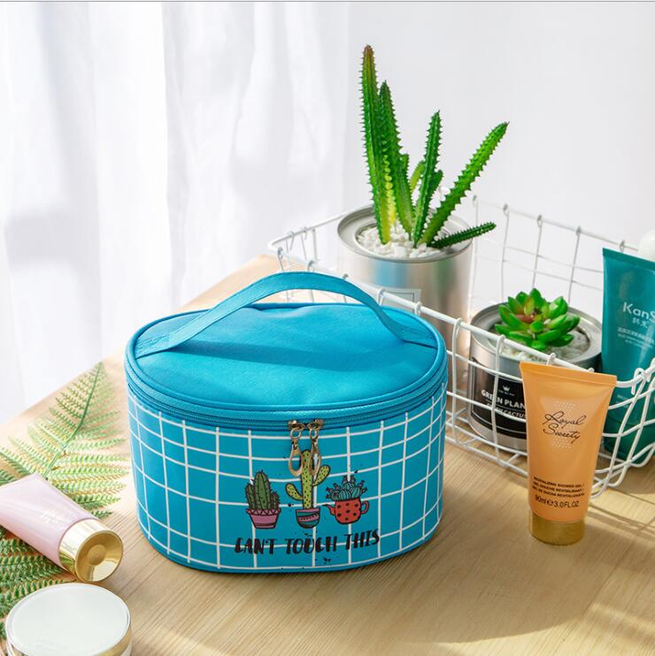 Waterproof Travel PU Makeup Case Toiletry Bag Organizer