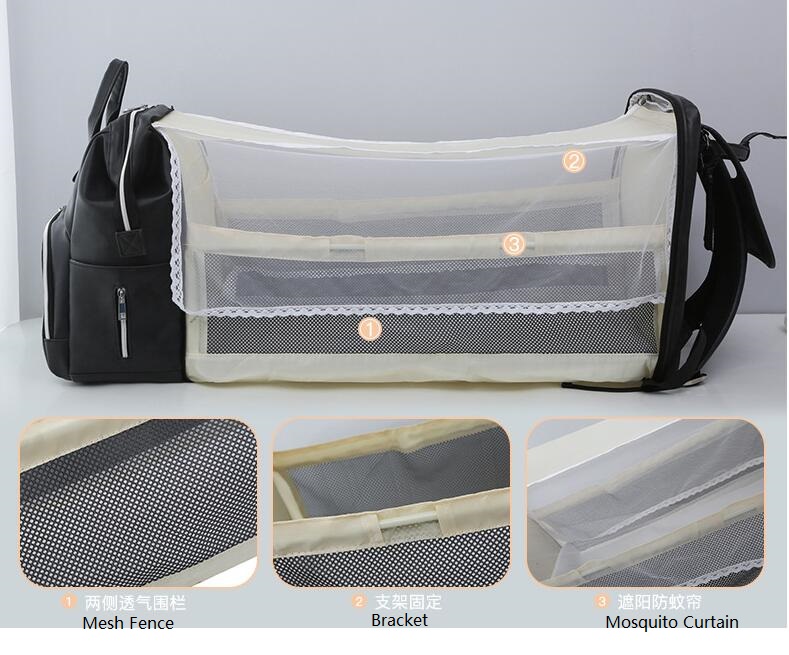 mommy bag backpack baby diaper changing station