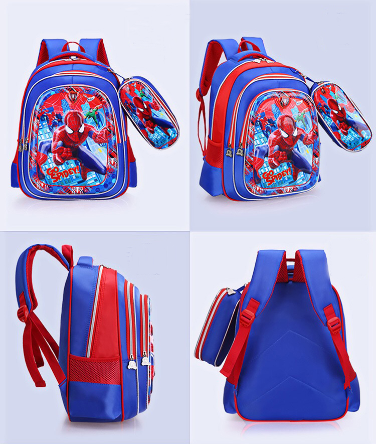 3D School Bag Set for boy