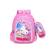3D 2 in 1 Kids School Backpack Bag Set with Pencil Case