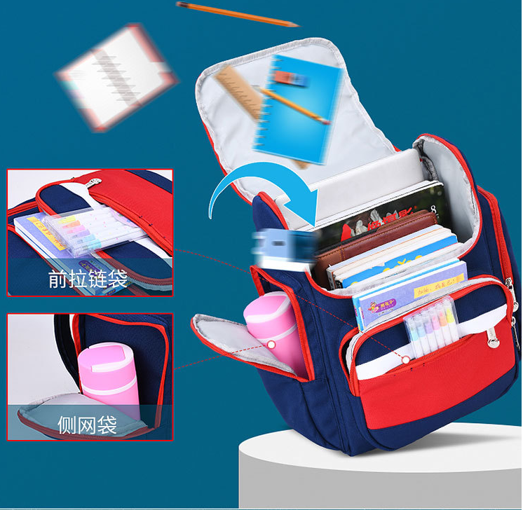 opening of school bag