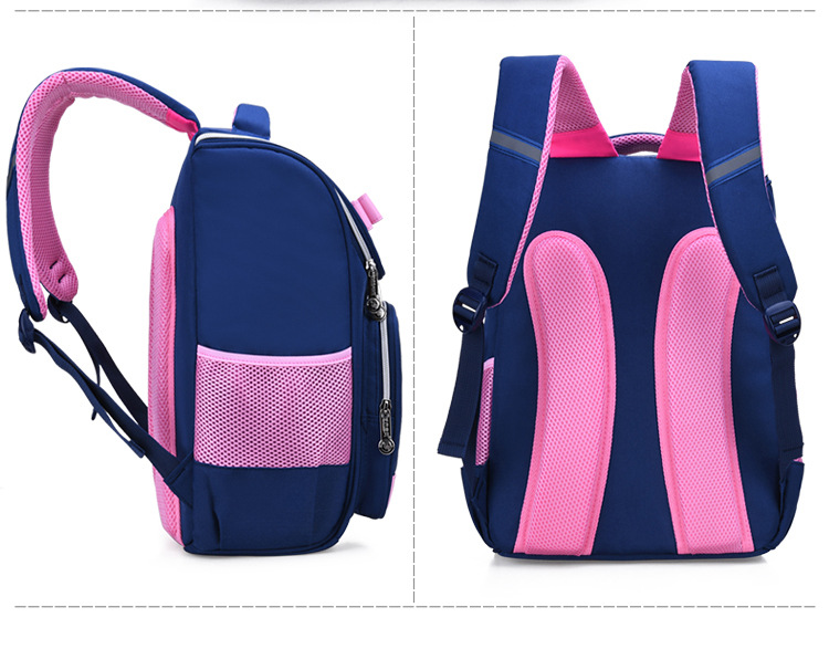 blue color of Fashion Girls book bag 2
