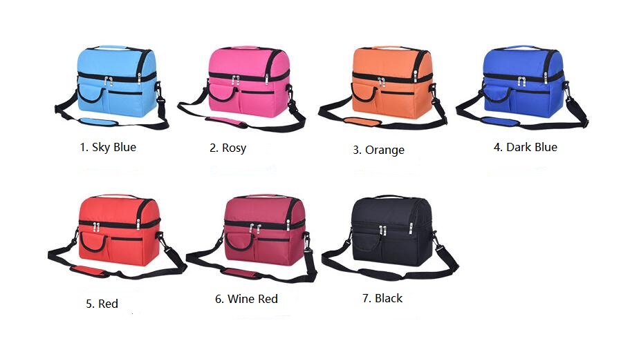 colors of Thermal lunch bag