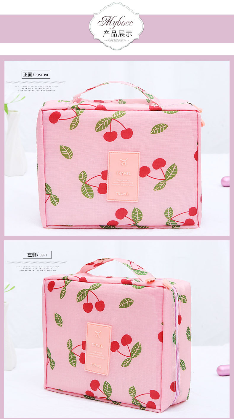 product show of women cosmetic storage bag