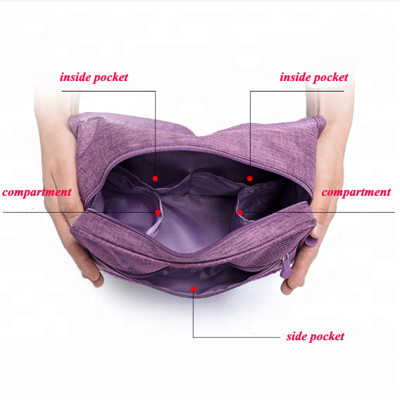 structure of travel Cosmetic Bag