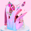 Light Weight Gradient Color School Backpack Bag for Middle School Girls