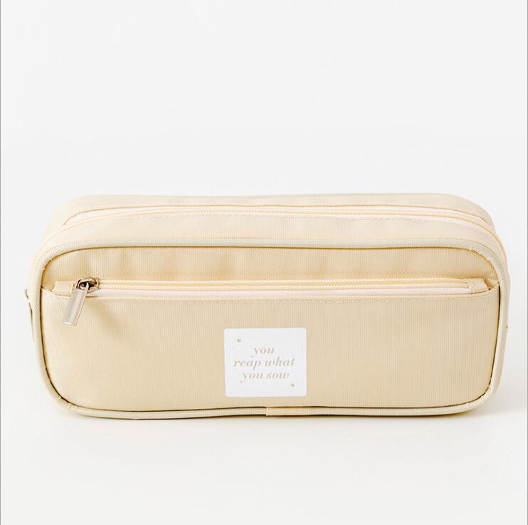 Customize Two Layers Pencil Box Stationery Bag for Student 