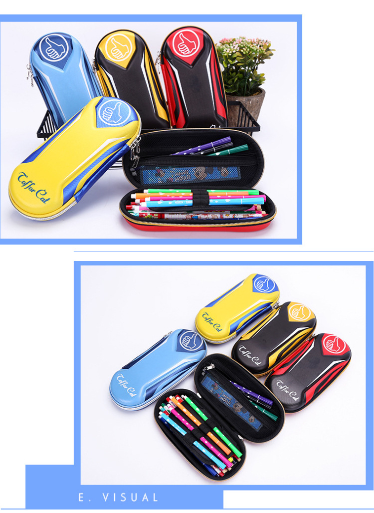 fashion EVA 3D Pencil Box for student