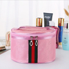 Portable Travel PU Toiletry Kit Cosmetic Bag for Women