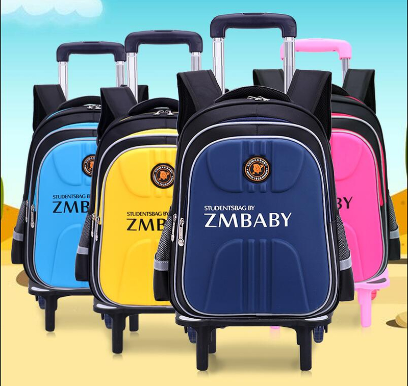 Factory Wholesale Student Wheeled School Backpack Bag
