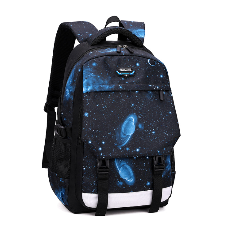 black backpack schoolbag set