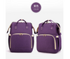 Large Capacity Multifunction Foldable Baby Diaper Bag with Changing Station