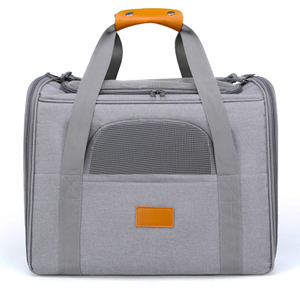 Wholesale Foldable Portable Pet Carrier Bag for Outdoor Travel Pet Dog Cat Carrying Bag