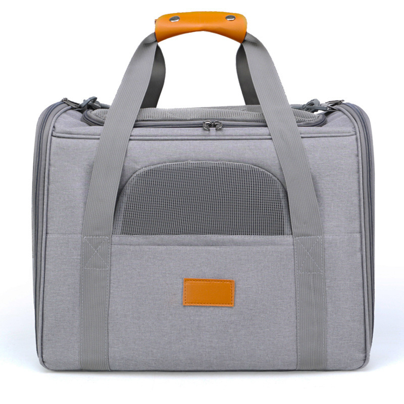 Wholesale Foldable Portable Pet Carrier Bag for Outdoor Travel Pet Dog Cat Carrying Bag