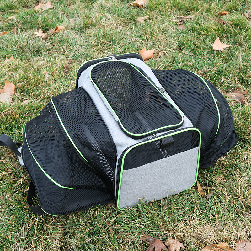 expandable pet carrier bag