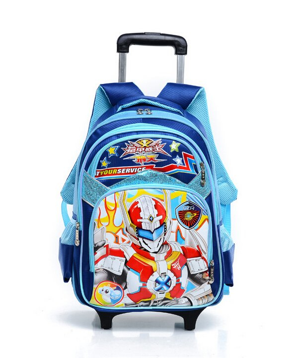 School bag with wheel