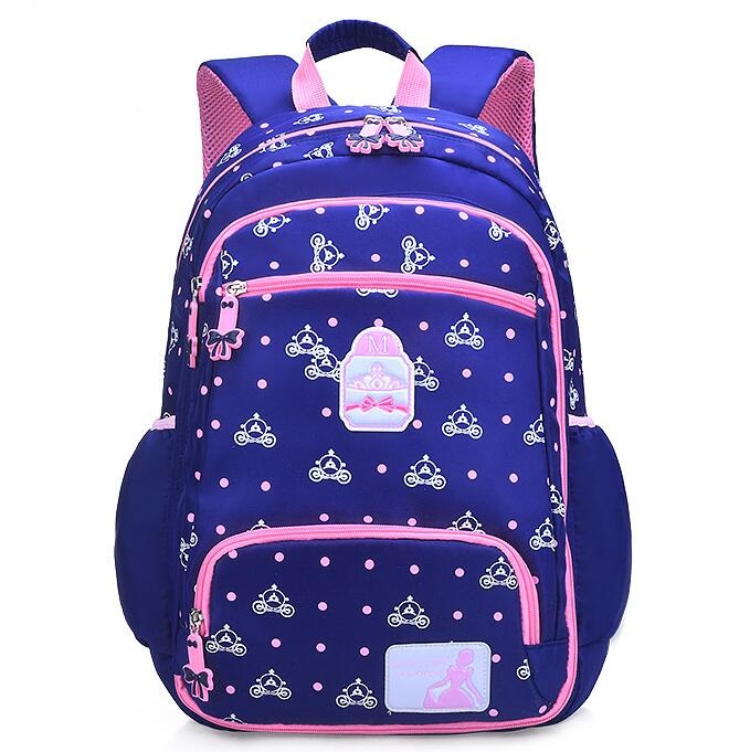 Wholesale Light Weight Gilrs Student Book Bag Backpack for College